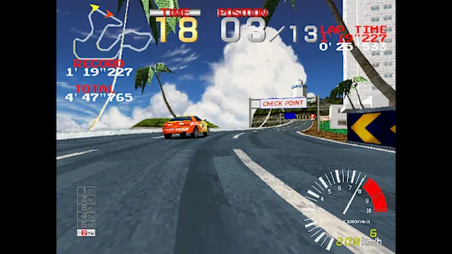 Arcade Archives 2 RIDGE RACER screenshot 2