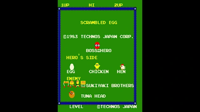 Arcade Archives 2 SCRAMBLED EGG screenshot 0