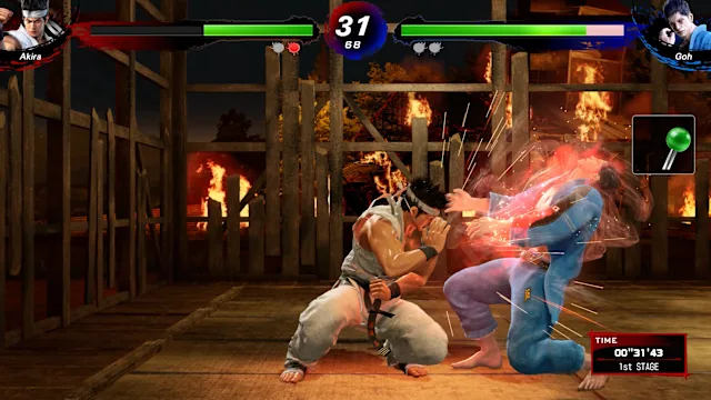 Virtua Fighter 5 R.E.V.O. World Stage screenshot 1