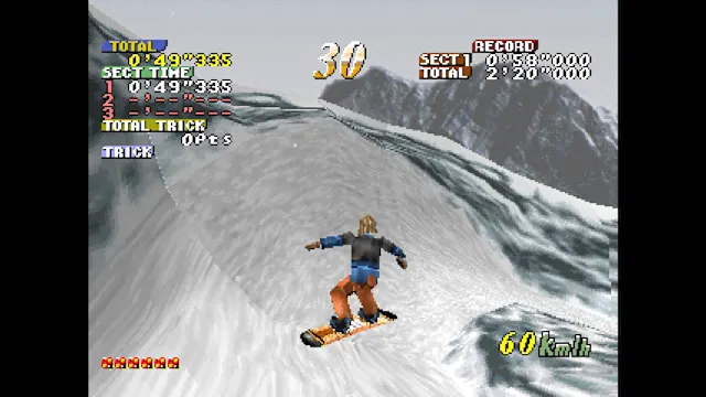 Console Archives Cool Boarders screenshot 2