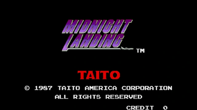 Arcade Archives 2 MIDNIGHT LANDING screenshot 0