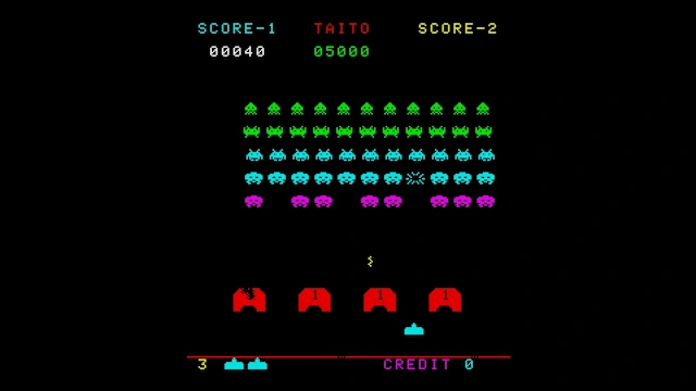 Arcade Archives 2 SPACE INVADERS PART II screenshot 1