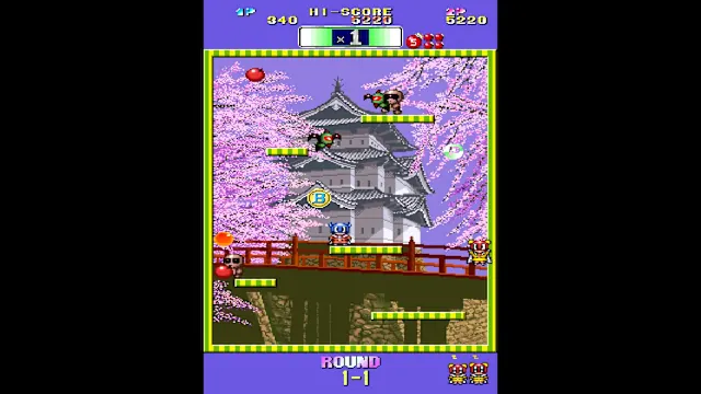 Arcade Archives 2 BOMB JACK TWIN screenshot 1