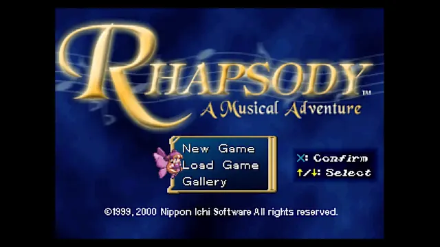 Console Archives Rhapsody: A Musical Adventure screenshot 0