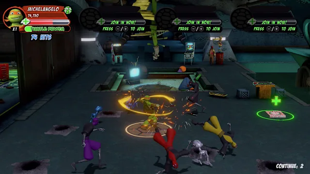 Teenage Mutant Ninja Turtles Arcade: Wrath of The Mutants - Ninja Edition screenshot 1