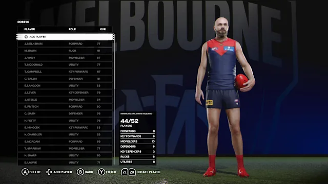 AFL 26 screenshot 5