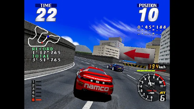 Arcade Archives 2 Rave Racer screenshot 5