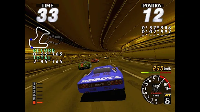 Arcade Archives 2 Rave Racer screenshot 3