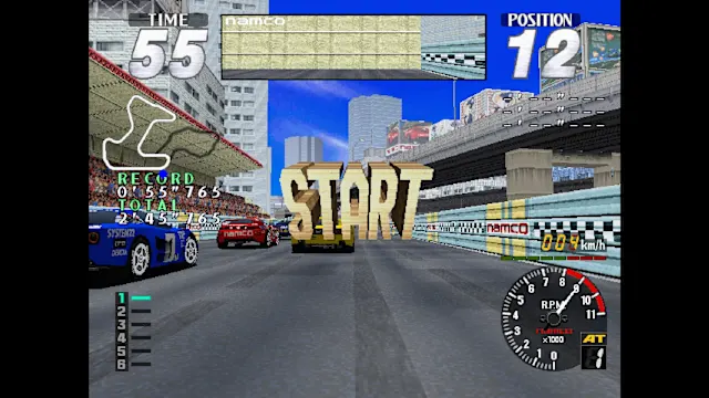 Arcade Archives 2 Rave Racer screenshot 1