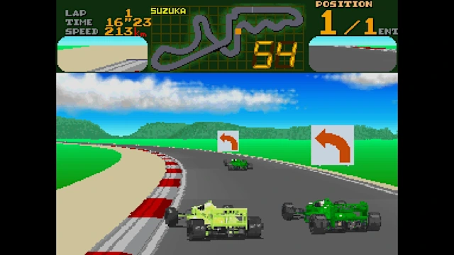 Arcade Archives 2 FINAL LAP screenshot 4