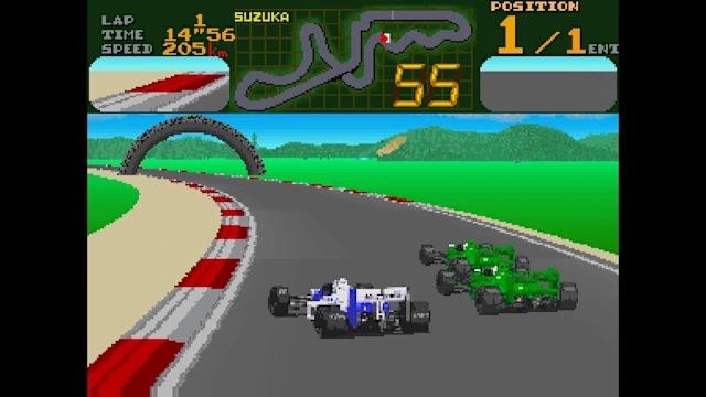 Arcade Archives 2 FINAL LAP screenshot 2