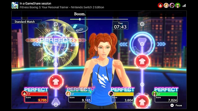 Fitness Boxing 3: Your Personal Trainer – Nintendo Switch™ 2 Edition screenshot 4