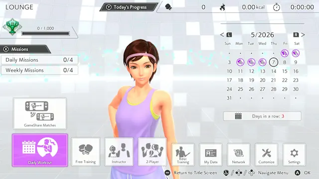 Fitness Boxing 3: Your Personal Trainer – Nintendo Switch™ 2 Edition screenshot 1