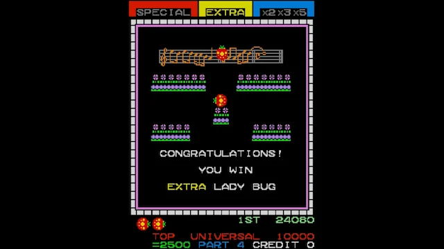 Arcade Archives 2 Lady Bug screenshot 3