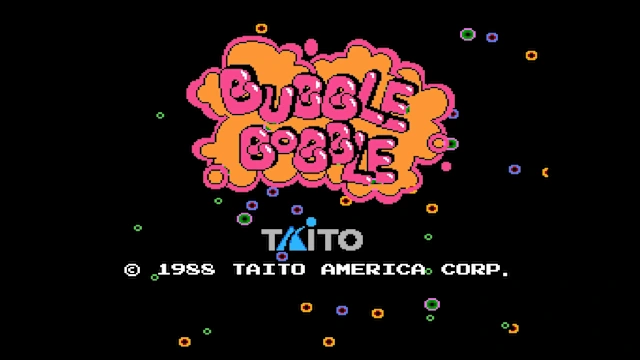 Console Archives BUBBLE BOBBLE screenshot 0