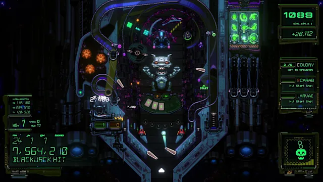 XENOTILT: HOSTILE PINBALL ACTION screenshot 2