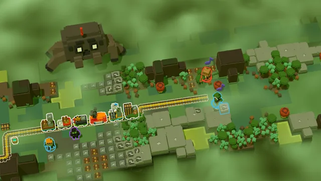Unrailed 2: Back on Track – Nintendo Switch™ 2 Edition screenshot 2