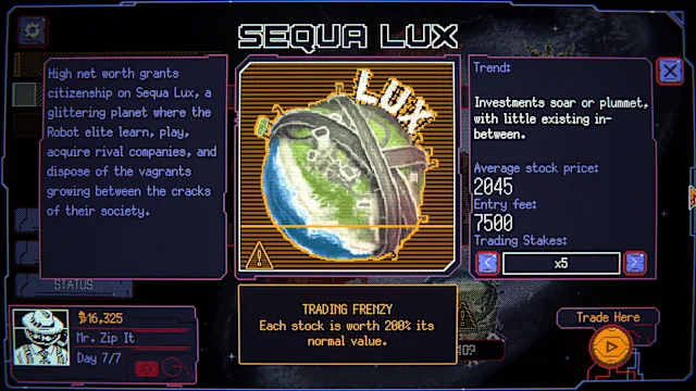 Space Warlord Baby Trading Simulator screenshot 4