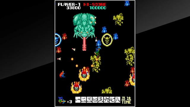 Arcade Archives 2 NINJA EMAKI screenshot 2