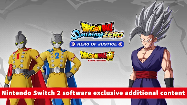 DRAGON BALL: Sparking! ZERO HERO OF JUSTICE Pack