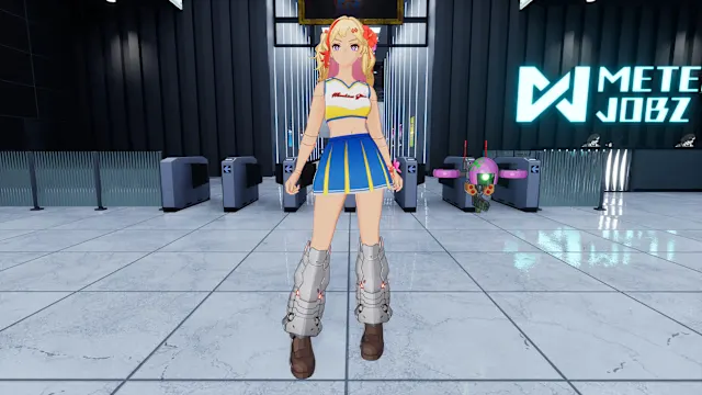 "Cheerleader" Costume in 2 Color Varieties (usable by either Machine Girl) screenshot 0
