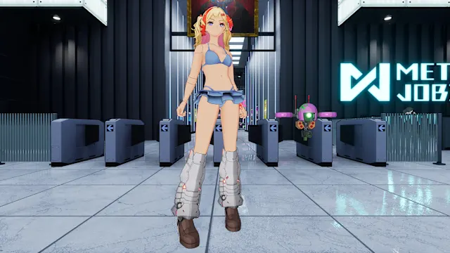 Ryoko Costume: "Cute Bikini" in 3 Color Varieties screenshot 4