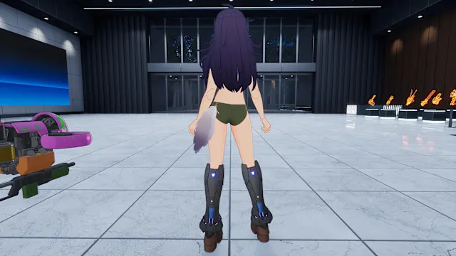 Akemi Costume: "Cool Bikini" in 3 Color Varieties screenshot 5