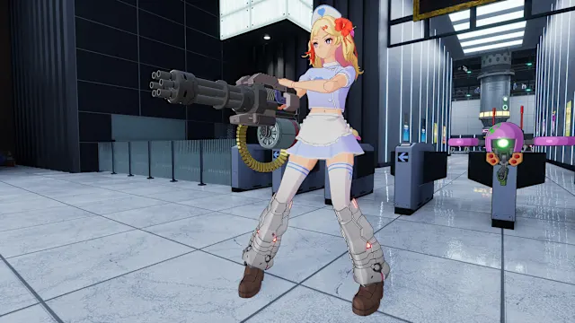 "Hot Nurse" Costume in 2 Color Varieties (usable by either Machine Girl) screenshot 5