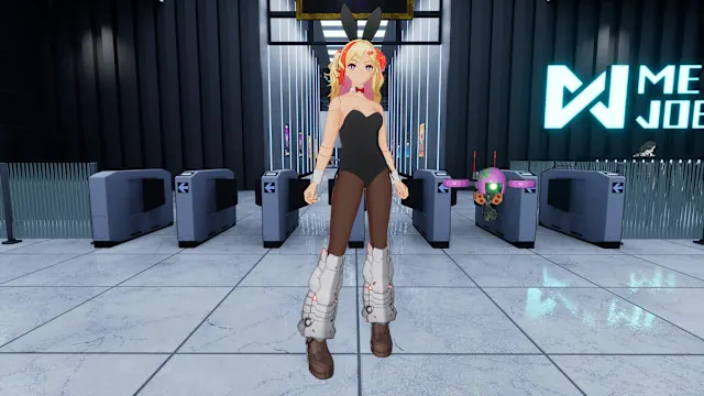 "Bunny Girl" Costume in 2 Color Varieties (partially usable by either Machine Girl) screenshot 0