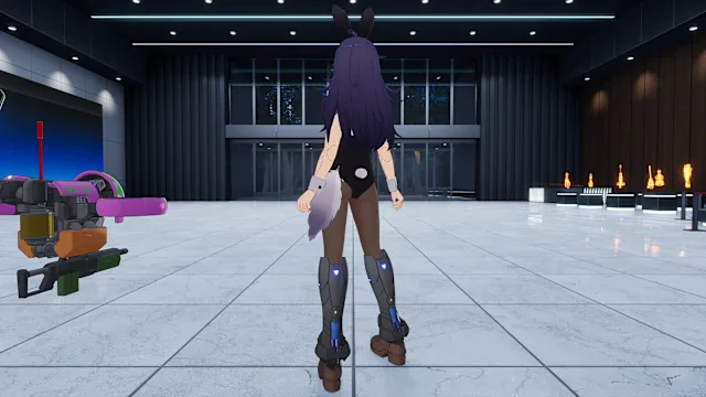 "Bunny Girl" Costume in 2 Color Varieties (partially usable by either Machine Girl) screenshot 1