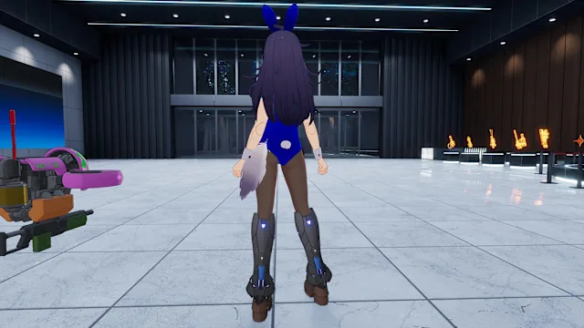 "Bunny Girl" Costume in 2 Color Varieties (partially usable by either Machine Girl) screenshot 5