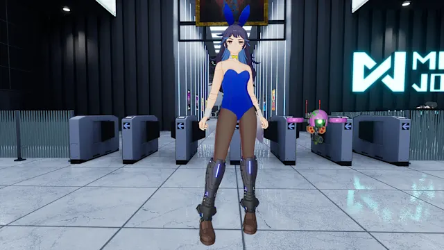 "Bunny Girl" Costume in 2 Color Varieties (partially usable by either Machine Girl) screenshot 4