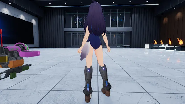 "Old-Fashioned Swimsuit" (usable by either Machine Girl) screenshot 4
