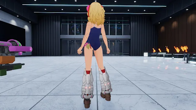 "Old-Fashioned Swimsuit" (usable by either Machine Girl) screenshot 1