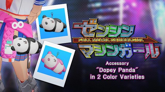 Accessory: "Dopey Panda" in 2 Color Varieties