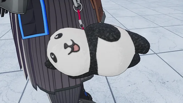 Accessory: "Dopey Panda" in 2 Color Varieties screenshot 0