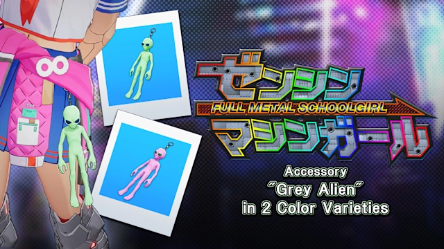 Accessory: "Grey Alien" in 2 Color Varieties