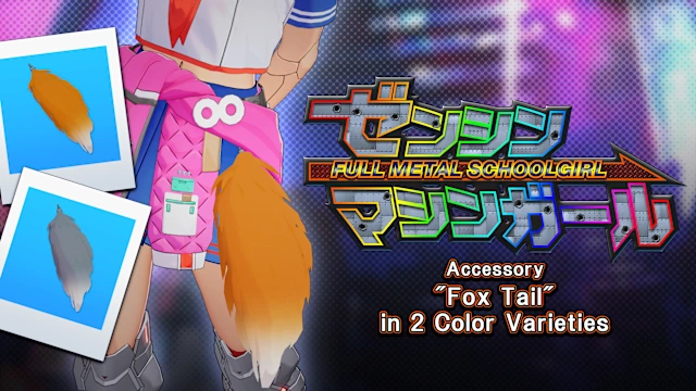 Accessory: "Fox Tail" in 2 Color Varieties