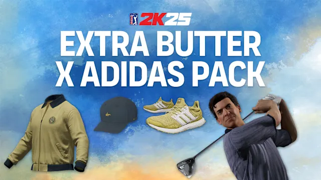 PGA TOUR 2K25 Extra Butter x adidas Pack