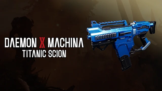 Metallic Equipment - Silver Raven (Machine Gun)