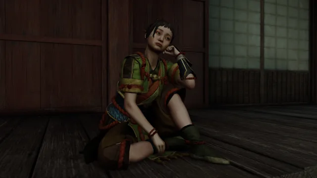 Onimusha: WotS - Outfit for Okuni: Yomogi's Dance screenshot 2