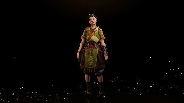 Onimusha: WotS - Outfit for Okuni: Yomogi's Dance screenshot 1