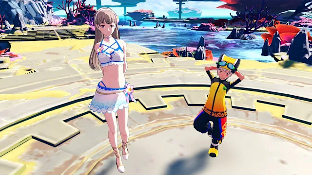 Digimon Story Time Stranger - Costume Swimwear Set screenshot 2
