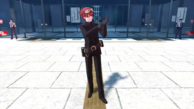 Digimon Story Time Stranger - Costume Public Safety Suit & Special Supplies Set screenshot 0
