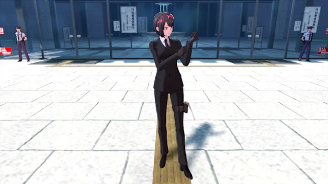 Digimon Story Time Stranger - Costume Public Safety Suit & Special Supplies Set screenshot 1