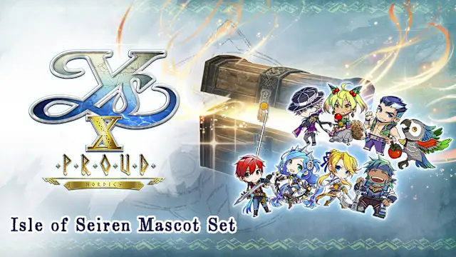 Ys X: Proud Nordics - Isle of Seiren Mascot Set
