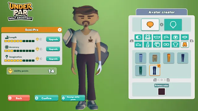 Under Par Golf Architect - Supporter Pack screenshot 1