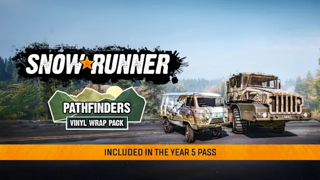 SnowRunner - Pathfinders Vinyl Wrap Pack