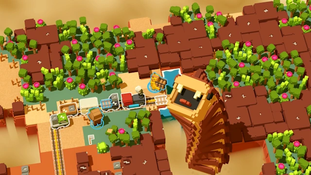Unrailed 2: Back on Track Nintendo Switch™ 2 Edition Upgrade Pack screenshot 0