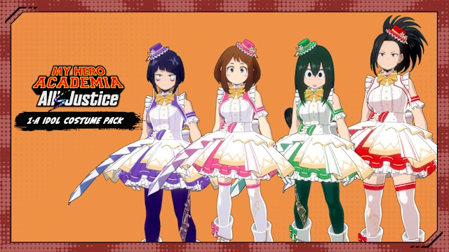 MY HERO ACADEMIA: All’s Justice - 1-A Idol Costume Pack